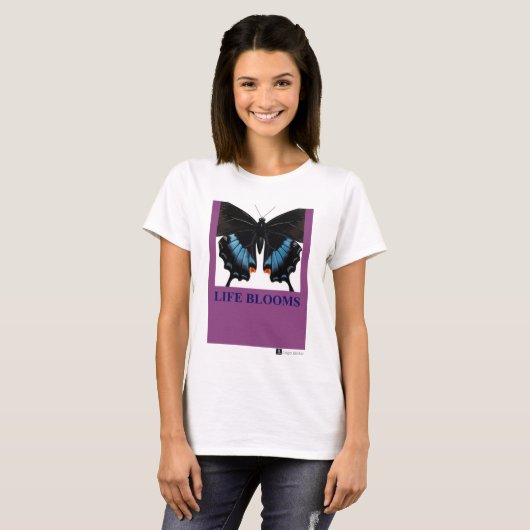 Butterfly Logo ontwerp voor t-shirts (Voorkant volledig)