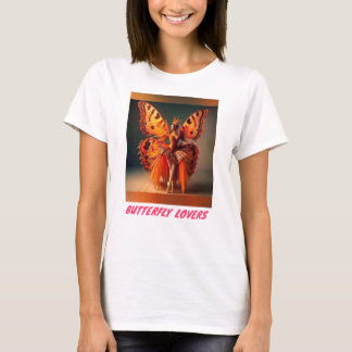 Butterfly Logo ontwerp voor t-shirts