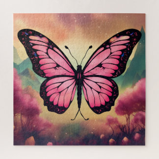 Butterfly Logo Puzzle | Beautiful Colorful Butterf Legpuzzel