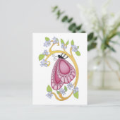 Butterfly Love Briefkaart (Staand voorkant)