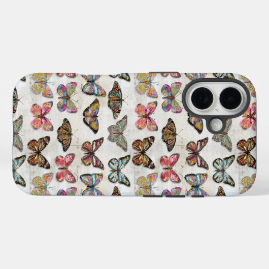 Butterfly Love Case-Mate iPhone Case (Achterkant (horizontaal))