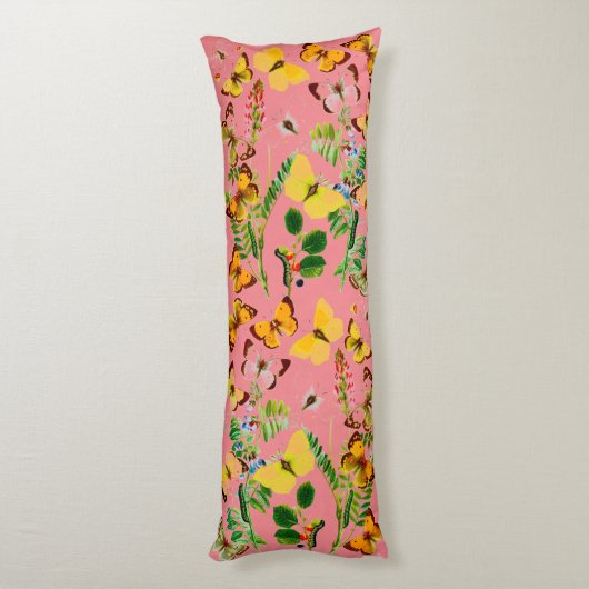 Butterfly Love Lichaamskussen (Achterkant (Verticaal))