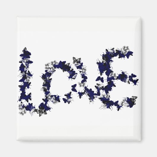 Butterfly Love Magneet (Voorkant)