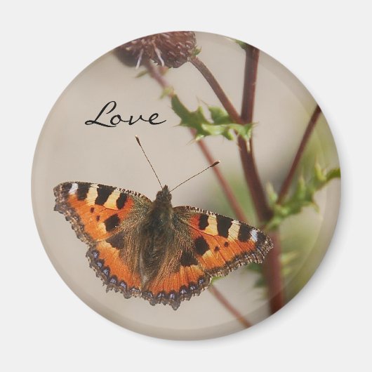 Butterfly Love Magnet (Voorkant)