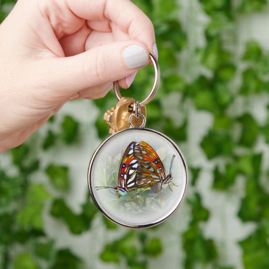 Butterfly Love Sleutelhanger (Hand)