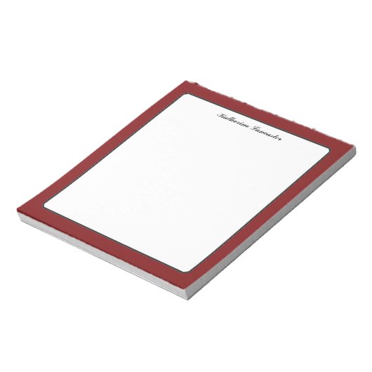 Butterfly Love | Vaste kleurenrand 1 Notitieblok (Linkerzijde)