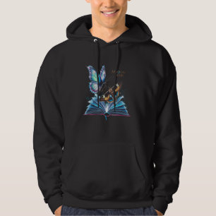 Butterfly Lover Boekenwurm Boek Sprookjesachtige M Hoodie