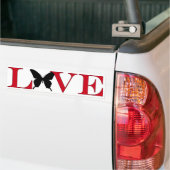 Butterfly Lover Bumpersticker (Op Truck)