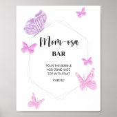 Butterfly \ Ma-osa bar Poster (Voorkant)