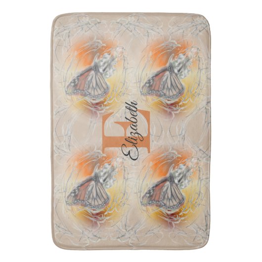 Butterfly Magic Badmat (Voorkant Verticaal)