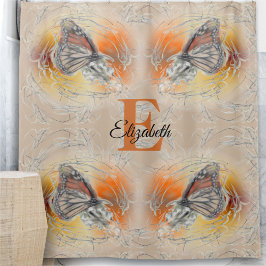 Butterfly Magic Douchegordijn