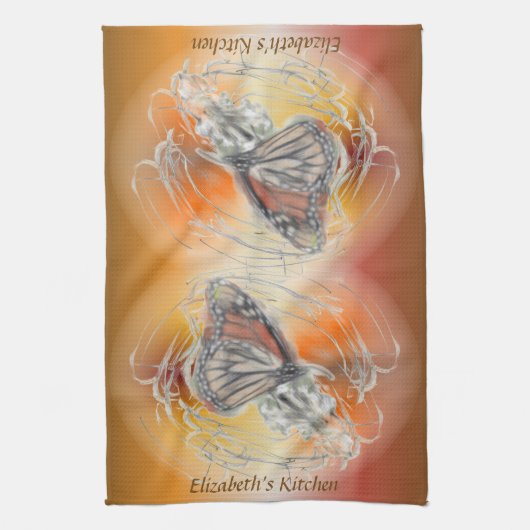 Butterfly Magic Theedoek (Verticaal)