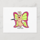 Butterfly Magic Wand Briefkaart (Voorkant)
