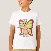 Butterfly Magic Wand T-shirt (Voorkant)