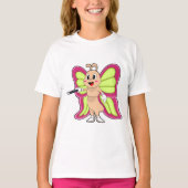Butterfly Magic Wand T-shirt (Voorkant)