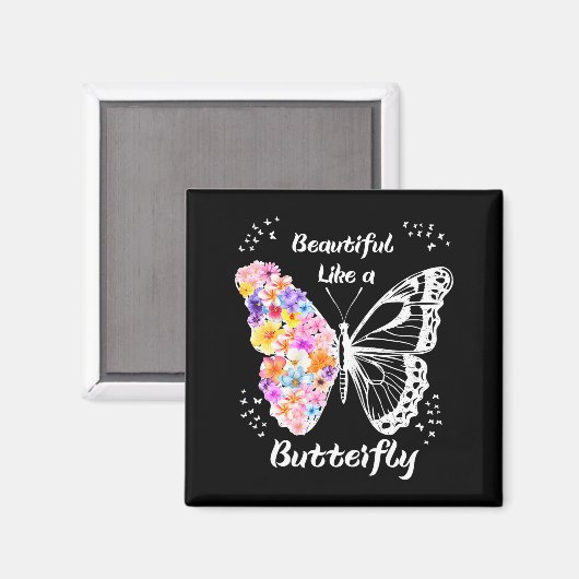 Butterfly  magneet (Voorkant / Achterkant)