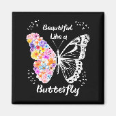 Butterfly  magneet (Voorkant)