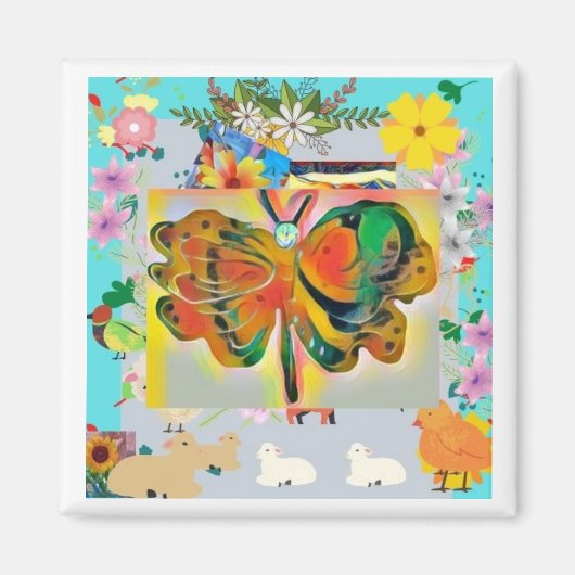 Butterfly Magnet (Voorkant)