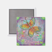 Butterfly Magnet (Voorkant / Achterkant)