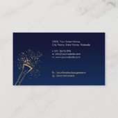 Butterfly Make-up Kit - Parel en goud Visitekaartje (Achterkant)