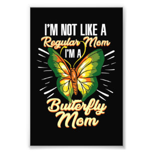 Butterfly mam Gift, mam Birthday Gift, Moederdag Foto Afdruk