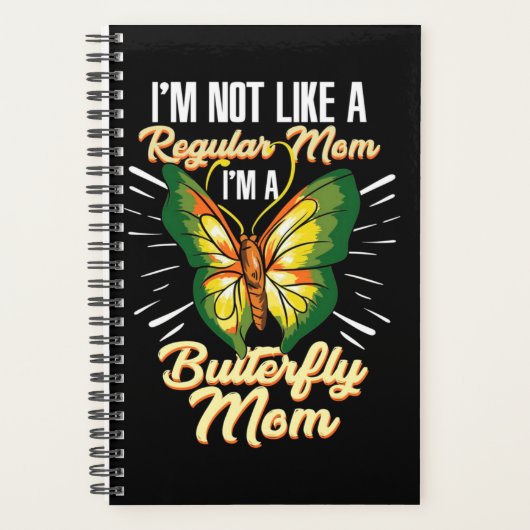 Butterfly mam Gift, mam Birthday Gift, Moederdag Planner (Voorkant)