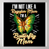Butterfly mam Gift, mam Birthday Gift, Moederdag Poster (Voorkant)