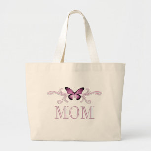 Butterfly mama Canvas tas
