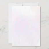 Butterfly Mama of Daddy Baby shower spel Kaart (Achterkant)