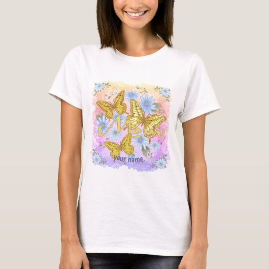 Butterfly mama t-shirt (Voorkant)