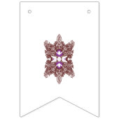 Butterfly Mandala Art · Boho Floral Design Vlaggetjes (Eerste vlag)