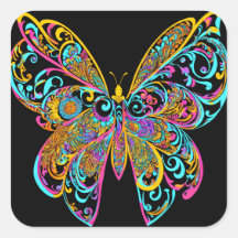 BUTTERFLY MANDALA ART FOR SPIRITUEEL MEDITATION