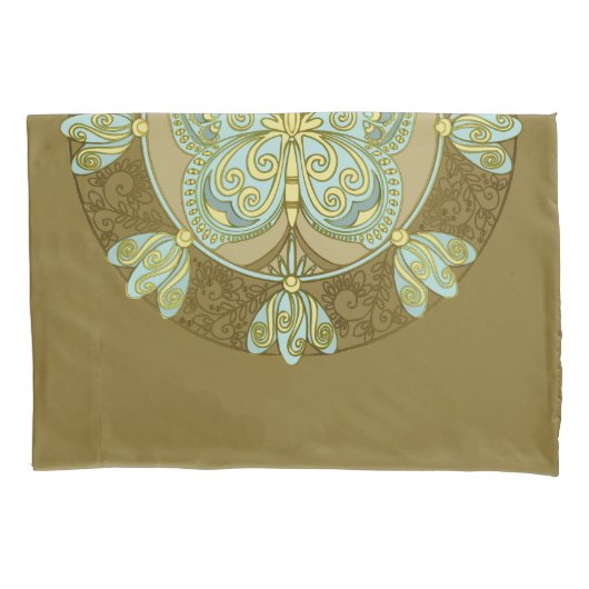 Butterfly Mandala - Kussensloop (Voorkant)