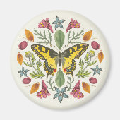Butterfly Mandala Magneet (Voorkant)