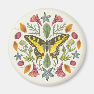 Butterfly Mandala Magneet