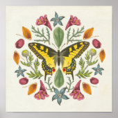 Butterfly Mandala Poster (Voorkant)