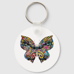 Butterfly Mandala Sleutelhanger