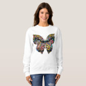 Butterfly Mandala Trui (Voorkant volledig)