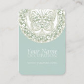 Butterfly Mandala - Visitekaartje (Voorkant)