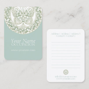 Butterfly Mandala - Visitekaartje