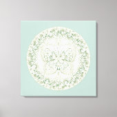 Butterfly Mandala - Wrapped Canvas (Voorkant)