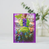 Butterfly Mannequin Dress Form kerstboom Briefkaart (Staand voorkant)