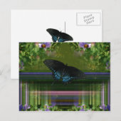 Butterfly Mantle Briefkaart (Voorkant / Achterkant)