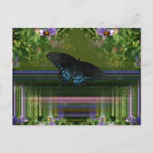 Butterfly Mantle Briefkaart (Voorkant)
