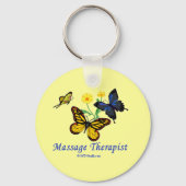 Butterfly Massage Therapist Sleutelhanger (Voorkant)