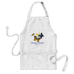Butterfly Massage Therapist Standaard Schort