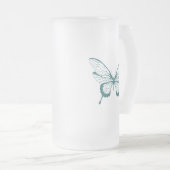 Butterfly Matglas Bierpul (Voorkant rechts)