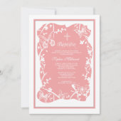 Butterfly Meadow Religieuze uitnodiging (Voorkant)