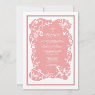 Butterfly Meadow Religieuze uitnodiging