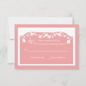 Butterfly Meadow Response Card Kaart (Voorkant)